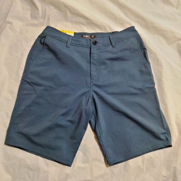 O'Neill Men's Hybrid Blue Shorts, Standard Fit - 10" Inseam Size 32 - Picture 1 of 6